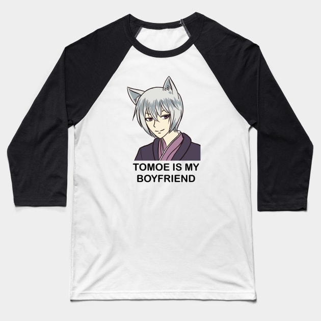 Tomoe - Kamisama Kiss Baseball T-Shirt by Harriet Parnell